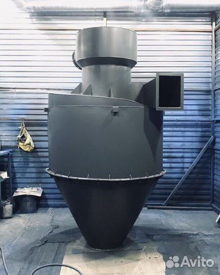 Циклон любого типа, бункер накопитель, эстакада