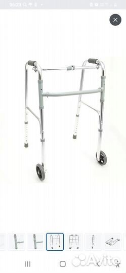 Ходунки для взрослых на колесах