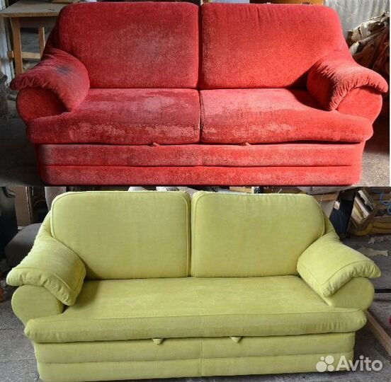 Перетяжка и ремонт мягкой мебели