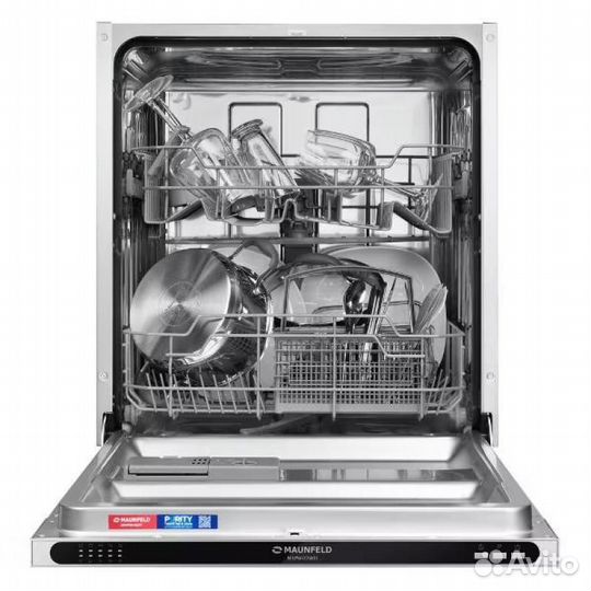Встраиваемая посудомоечная машина maunfeld MLP6022A01 Light Beam, 60см, 12 комплектов
