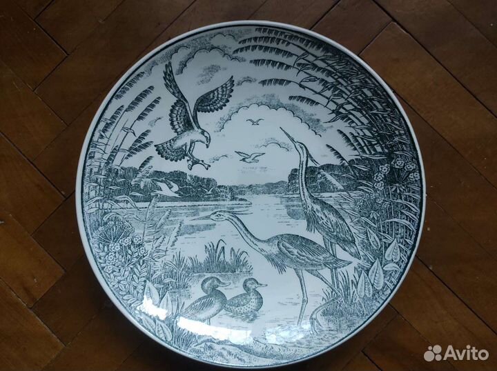 Тарелка декоративная зик