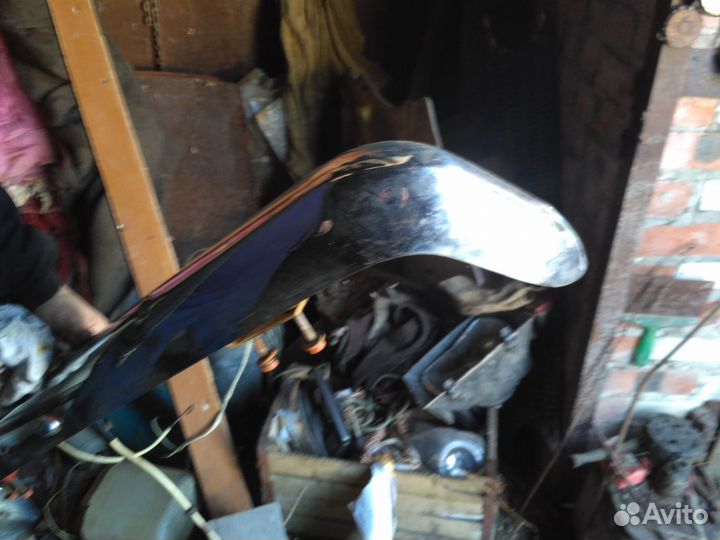 Задний бампер. Москвич 412