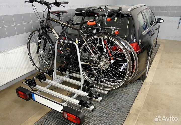 Велоплатформа на фаркоп giro-4 для 4х вело