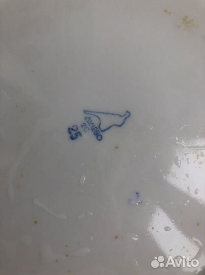 Тарелки дулево