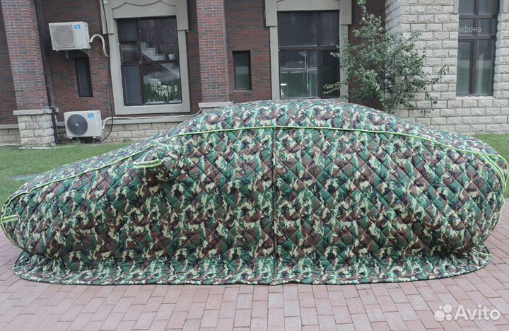 Портативный гараж. Утепленный автомобильный чехол