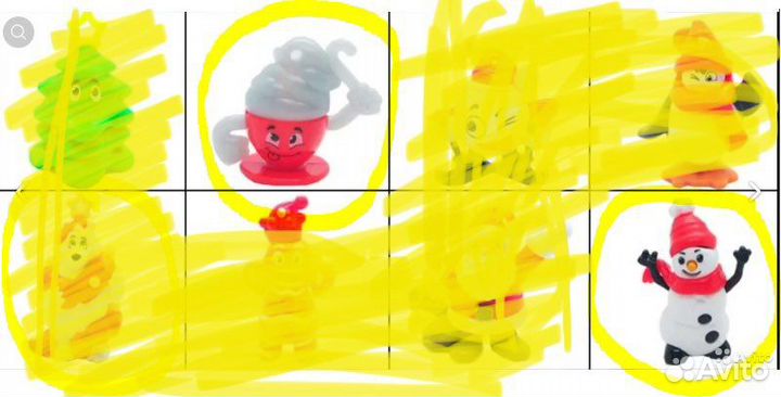 Игрушки киндер, чупа-чупс обмен