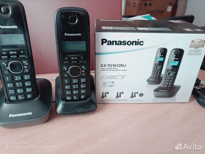Panasonic 2 трубки