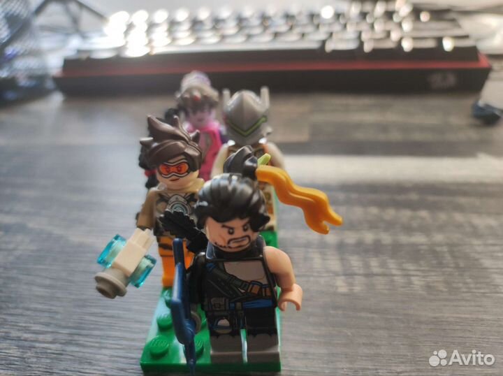 Lego overwatch минифигурки