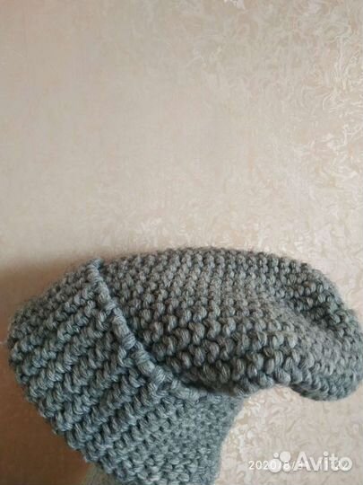 Комплект шапка и шарф