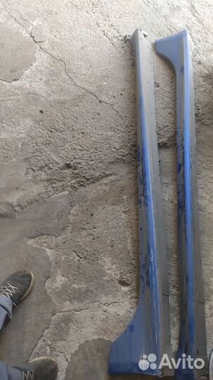 Обвес пороги лансер 10