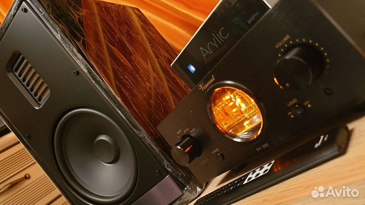 Интегральный стереоусилитель Vincent SV-200 black