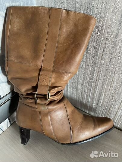 Сапоги женские натуральная кожа зима