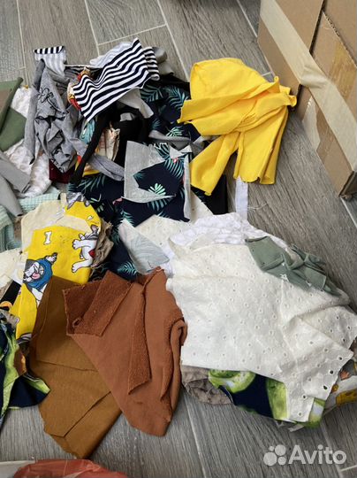 Отрезки ткани