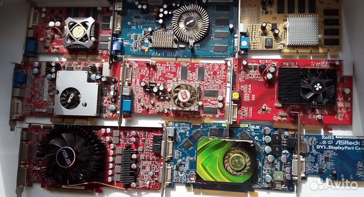 Видеокарта AGP 512mb