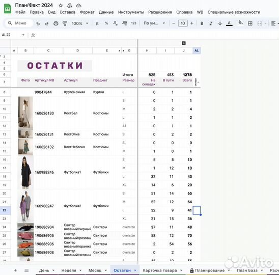 Excel + Google таблицы. Автоматизация бизнеса