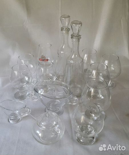 Хрусталь СССР, стекло