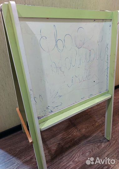 Доска для рисования маркером и мелом