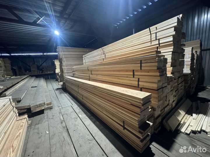 Планкен прямой из лиственницы 20х140 вс
