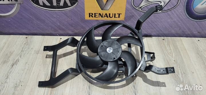 Вентилятор радиатора охлаждения двигателя диффузор