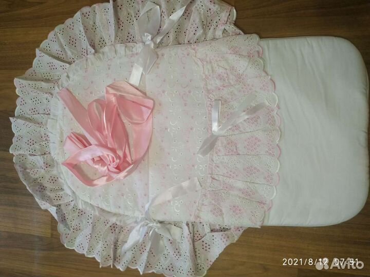 Конверт на выписку летний