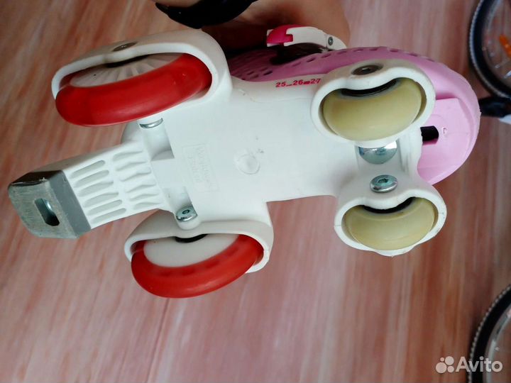 Ролики детские раздвижные р 25-28