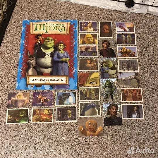 Альбом для наклеек Шрек