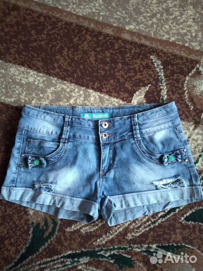 Шорты джинсовые, р. 28