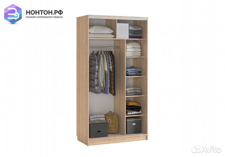 Шкаф-купе Рио 7-600 49 дуб млечный