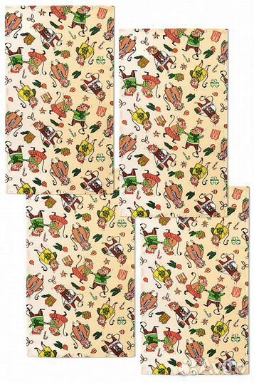 Полотенца кухонные, пляжные. Наборы. Скатерть