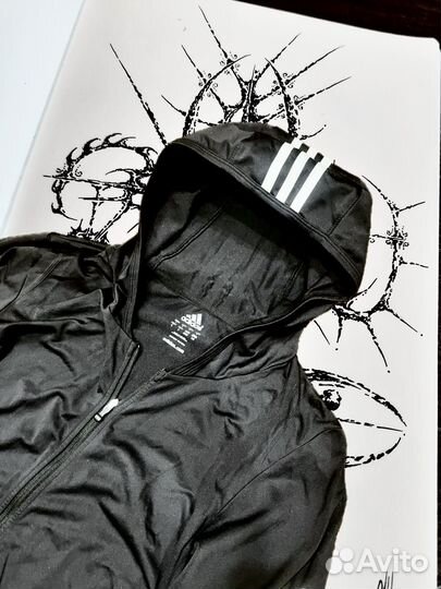 Adidas balenciaga type кофта 2k винтаж