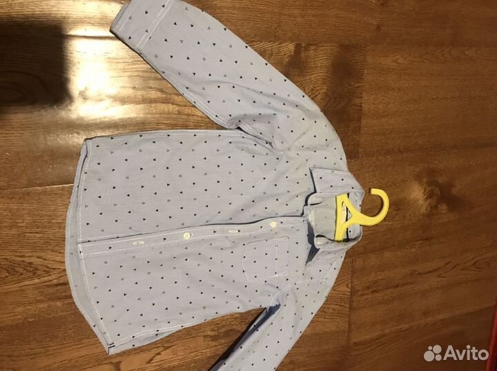 Рубашки для мальчика с длинным рукавом