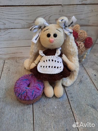 Зайка первоклашка, подарок учителю воспитателю