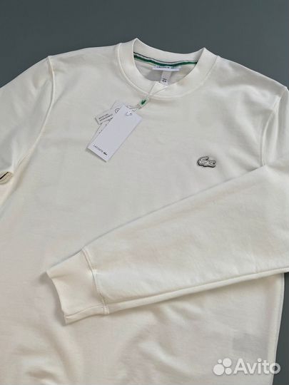 Свитшот мужской lacoste белый