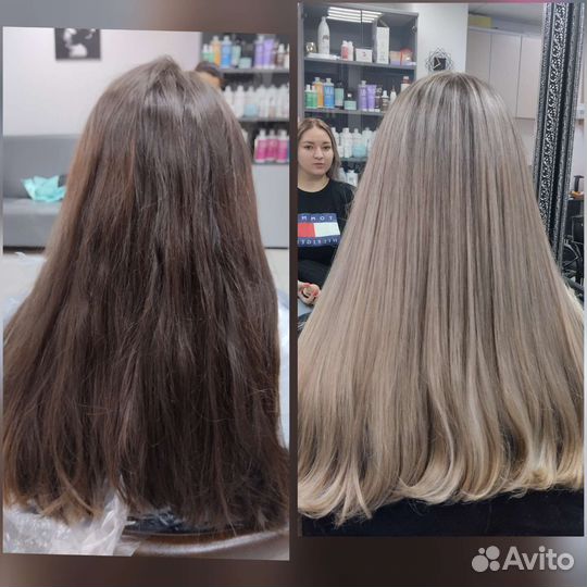 Окрашивание волос