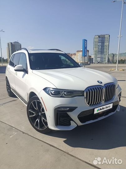 BMW X7 3.0 AT, 2020, 74 500 км