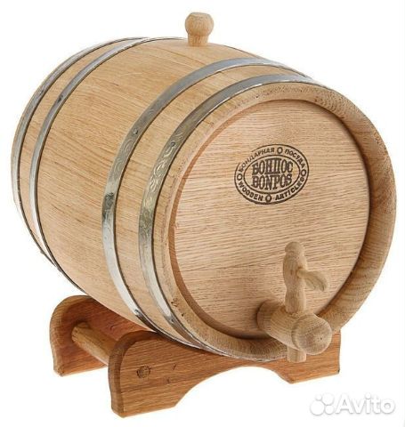 Бочка винная на подставке 5 л