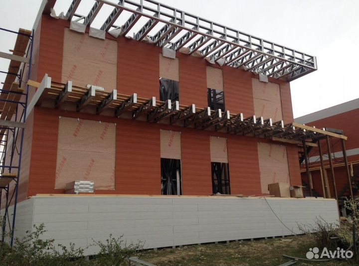 Лстк каркас мини-гостиницы