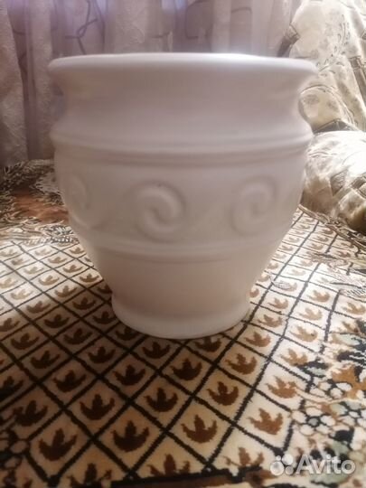 Керамический цветочный горшок