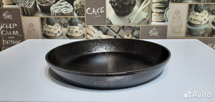 Сковороды чугунные 27см. 25см. СССР. Доставка