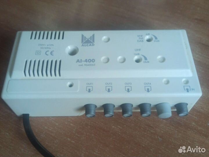 Антенный усилитель alcad al-400
