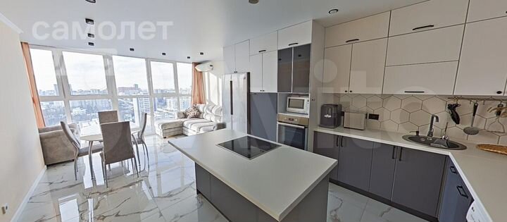 3-к. квартира, 85,6 м², 24/25 эт.