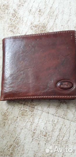 Мужское кожаное портмоне