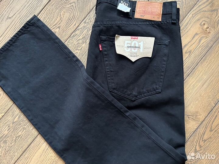 Джинсы levis 501 w42 34