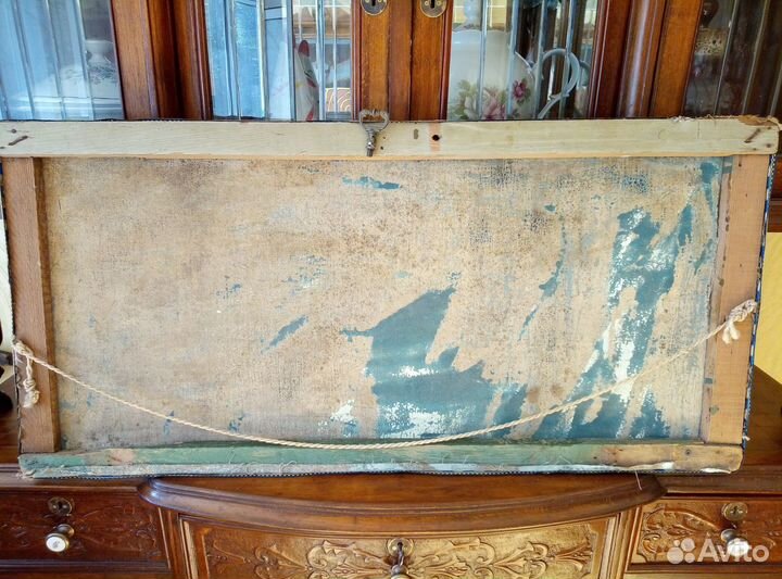 Картина неизвестного мастера 95 на 45 см