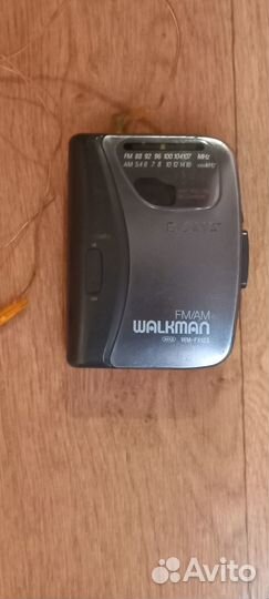 Кассетный плеер sony walkman wm f1x23