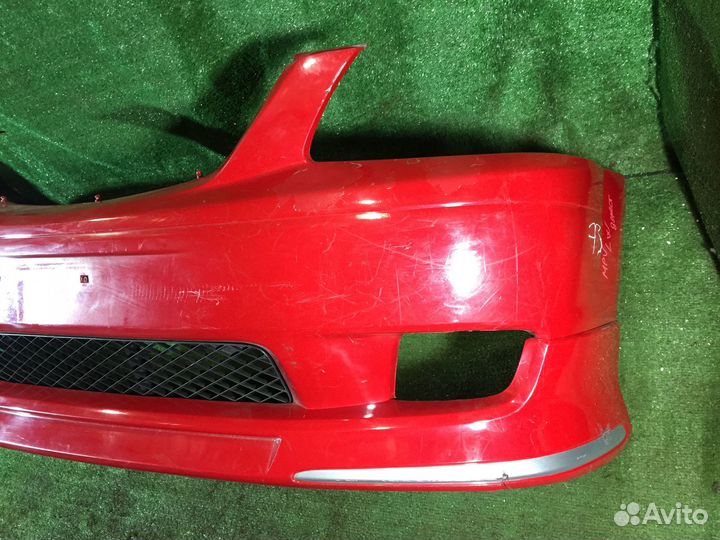 Бампер передний дорест Mazda MPV LW5W lwew Красный