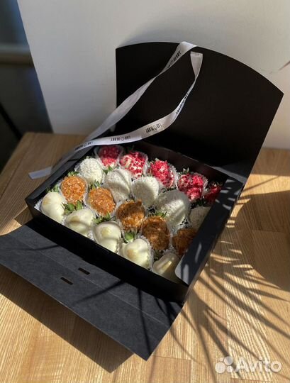 Набор клубники в бельгийском шоколаде