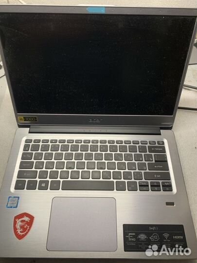 Ноутбук Acer Swift 3 (на запчасти)