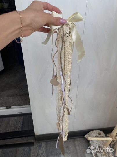 Ленточки, свадебный декор