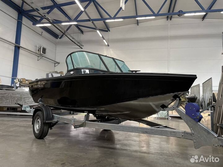 Лодка Siberia S4 мод. 2 с мотором Mercury 60